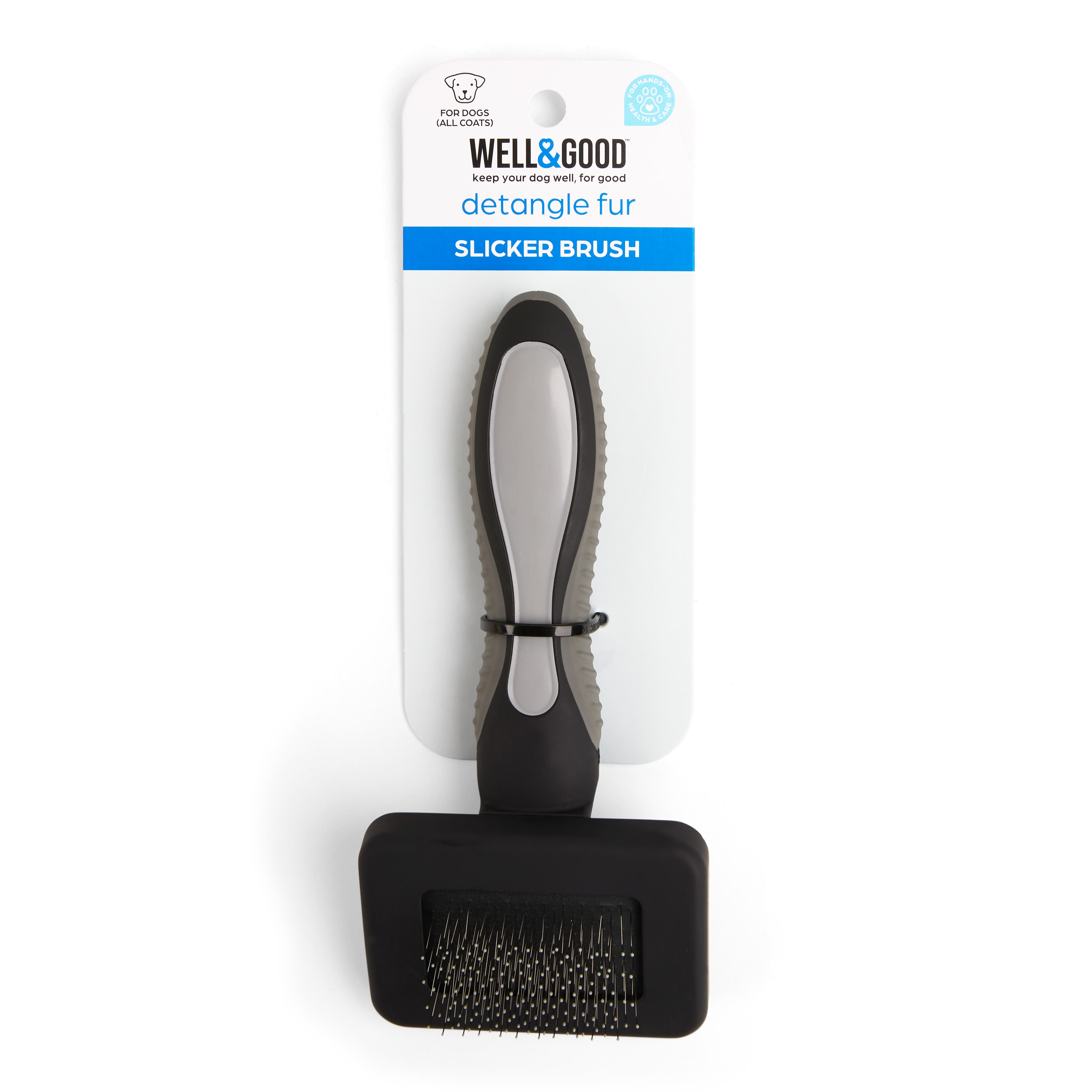 Well  Good Black Mini Cushion Slicker Dog Brush