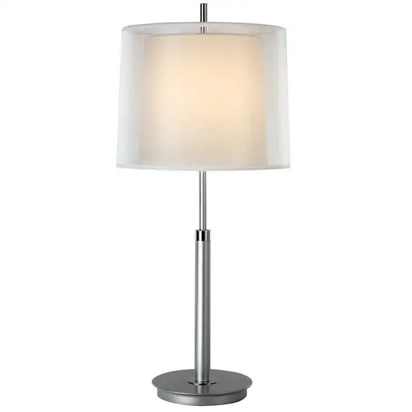 Nimbus 1-light Polished Chrome Table Lamp - Polished Chrome