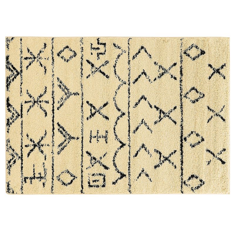 Linon Moroccan Atlas Shag Rug