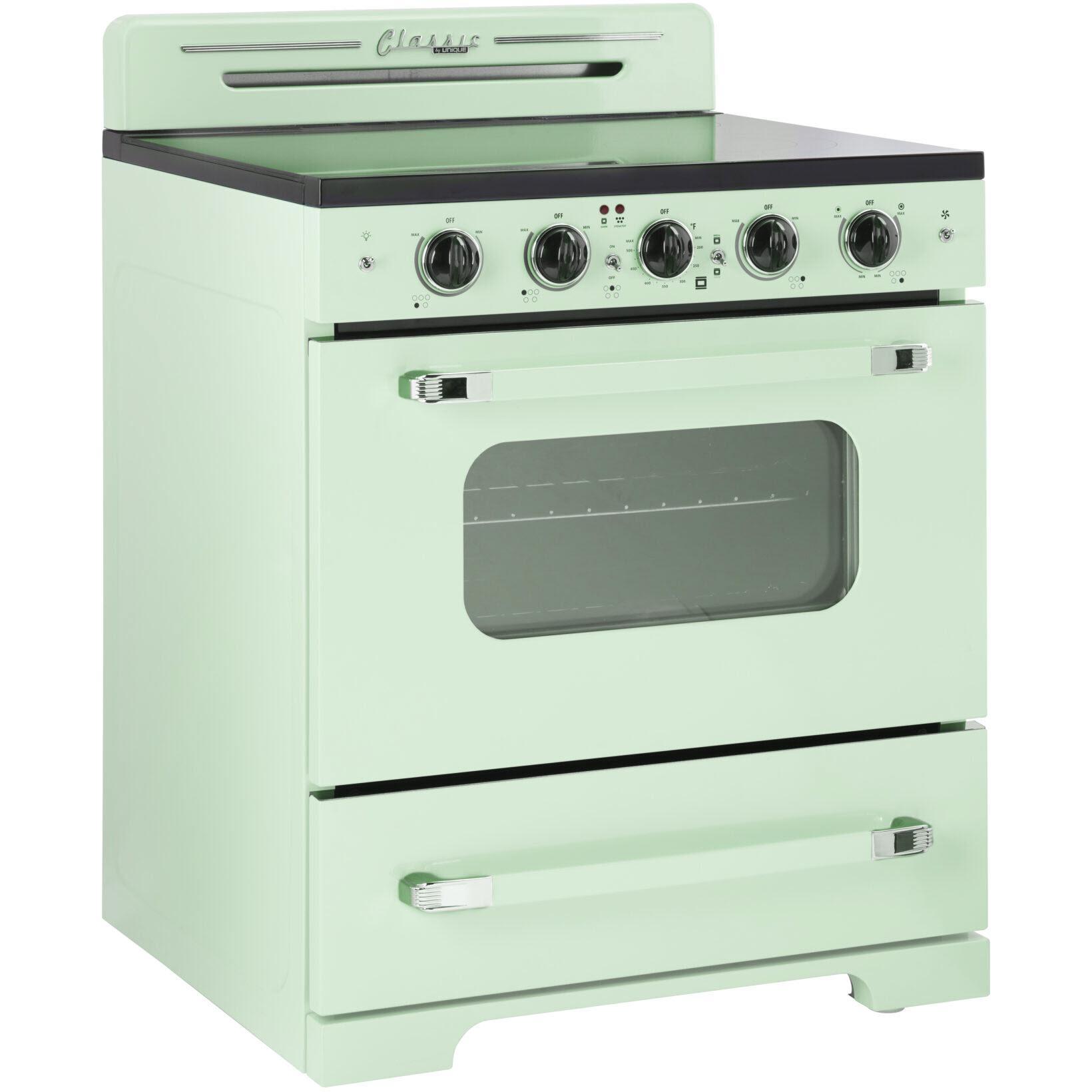 Unique Appliances 30-inch Freestanding Electric Range with Convection Technology UGP-30CR EC LG