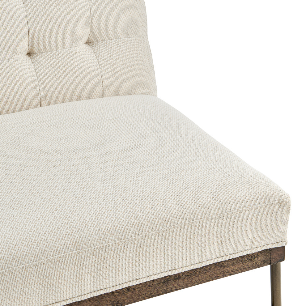 Marlow Fabric Accent Chair   Midcentury   Armchairs And Accent Chairs   by New Pacific Direct Inc.  Houzz