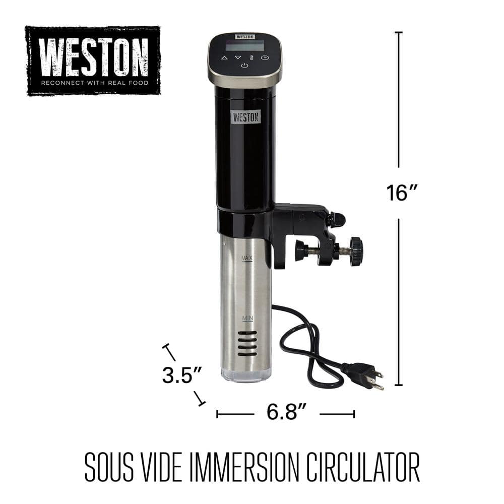 Weston Black Electric Sous-Vide Immersion Circulator 36200