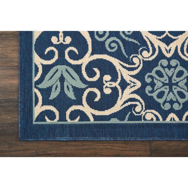 Nourison Caribbean Contemporary Outdoor Area Rug