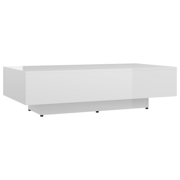 vidaXL Coffee Table White and Sonoma Oak 45.3