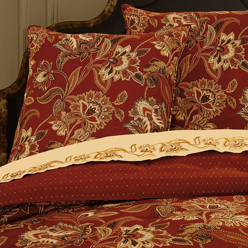 Royal Court Montecito Red Euro Sham