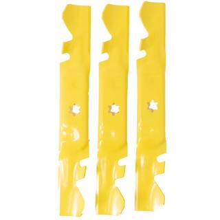 Cub Cadet Original Equipment Xtreme 3-in-1 Blade Set for Select 50 in. Mowers with 6-Point Star OE# 942-05052-X 942-05052-X 490-110-C178