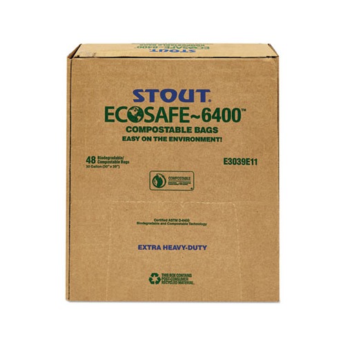 Stout By Envision EcoSafe6400 Bags  STOE3039E11