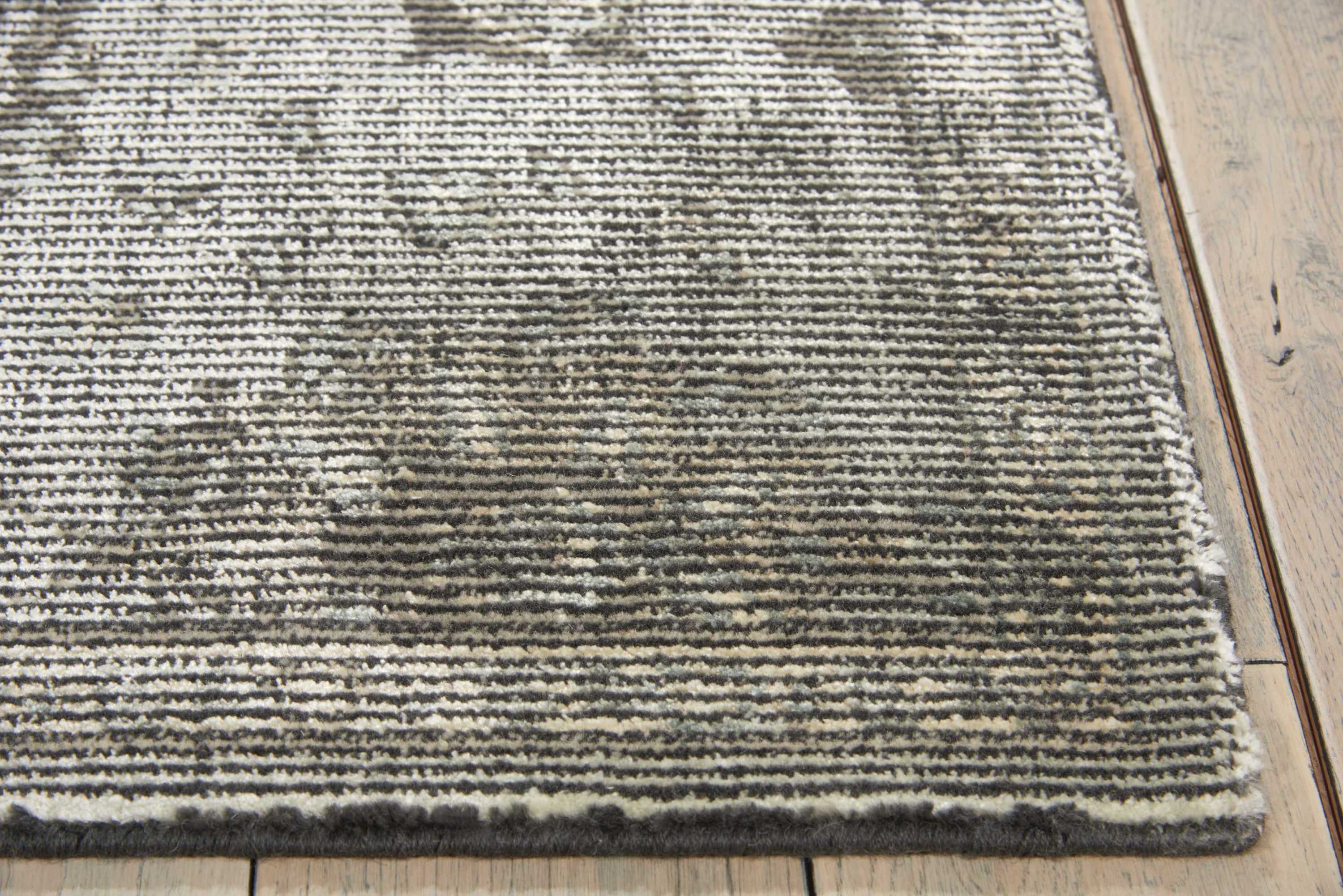 Luminance Hand Loomed Graphite Rug