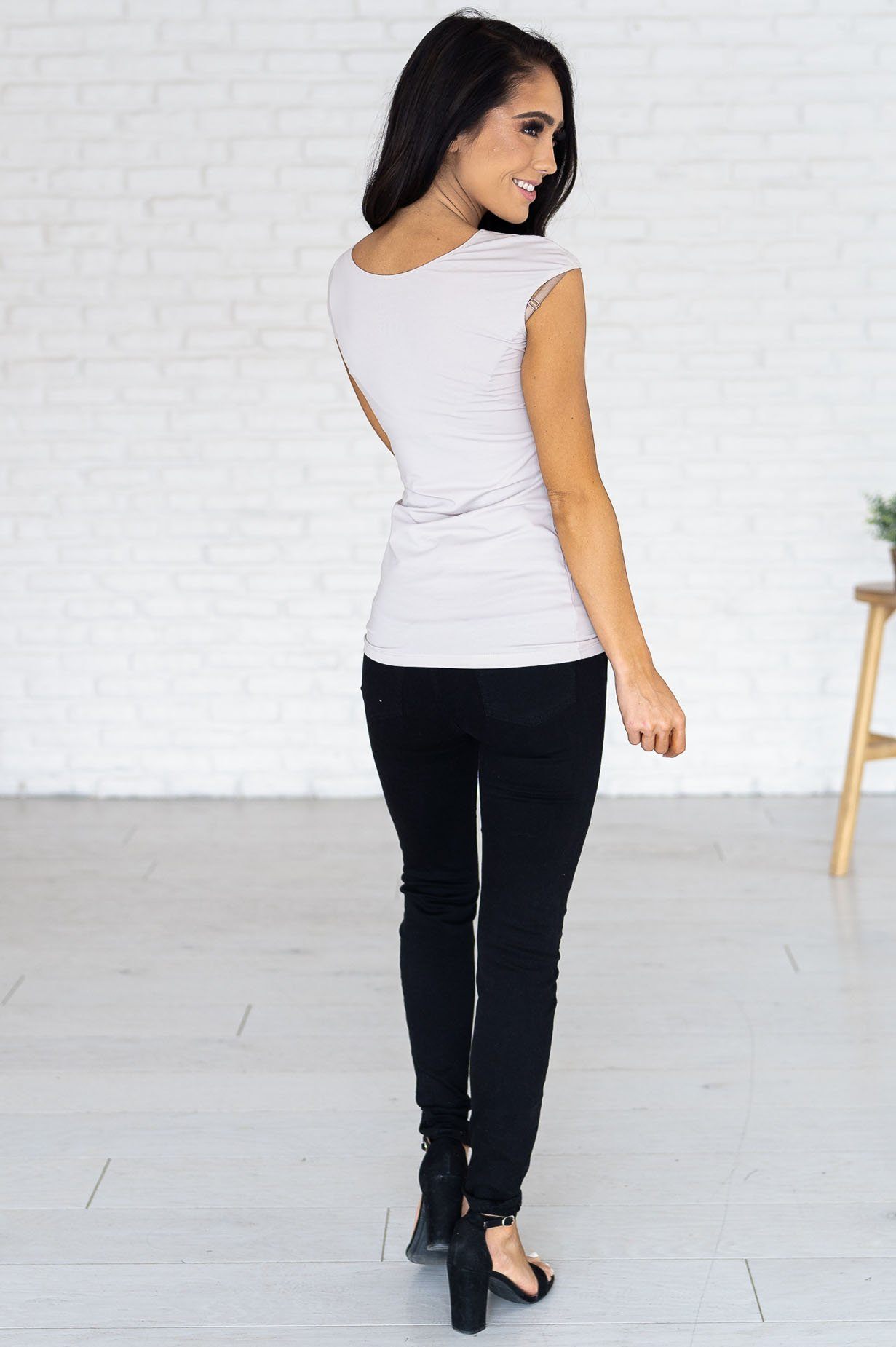 Cap Sleeve Modest Layering Tee