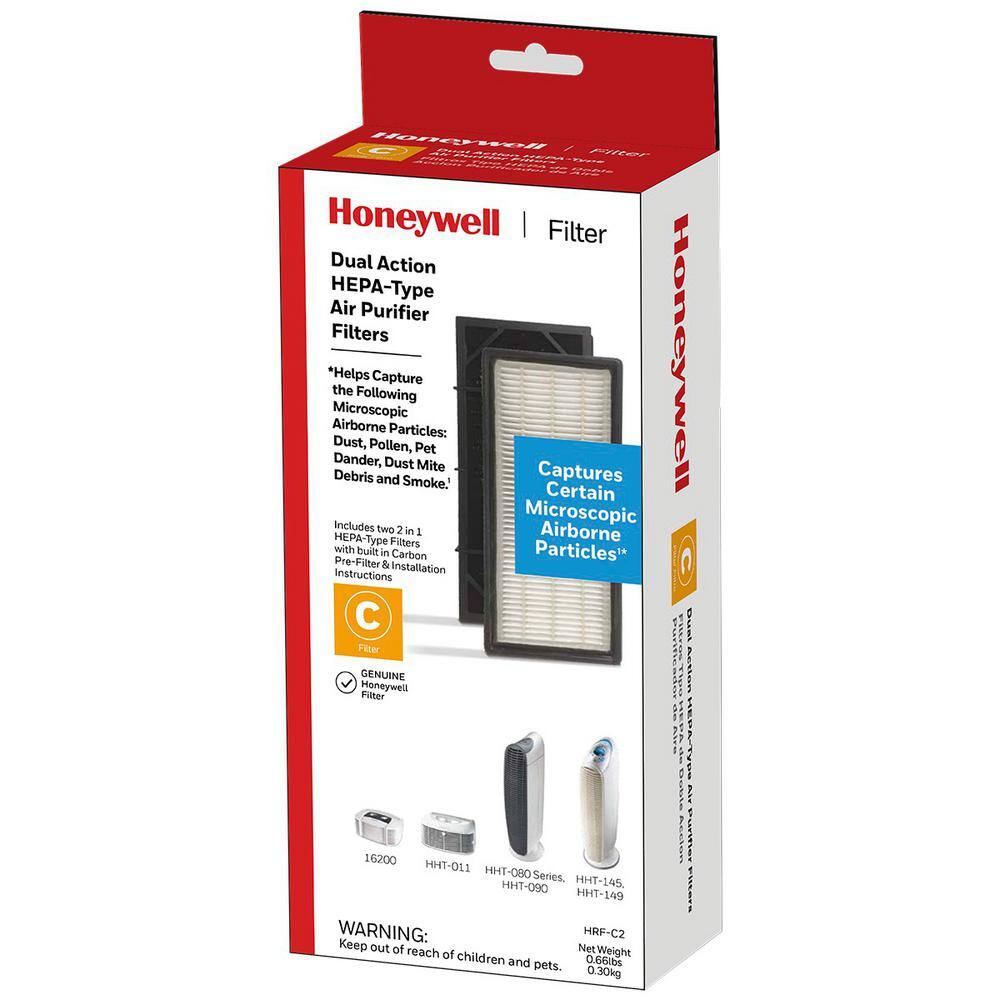 Honeywell HEPAClean Replacement Filter C (2-Pack) HRF-C2