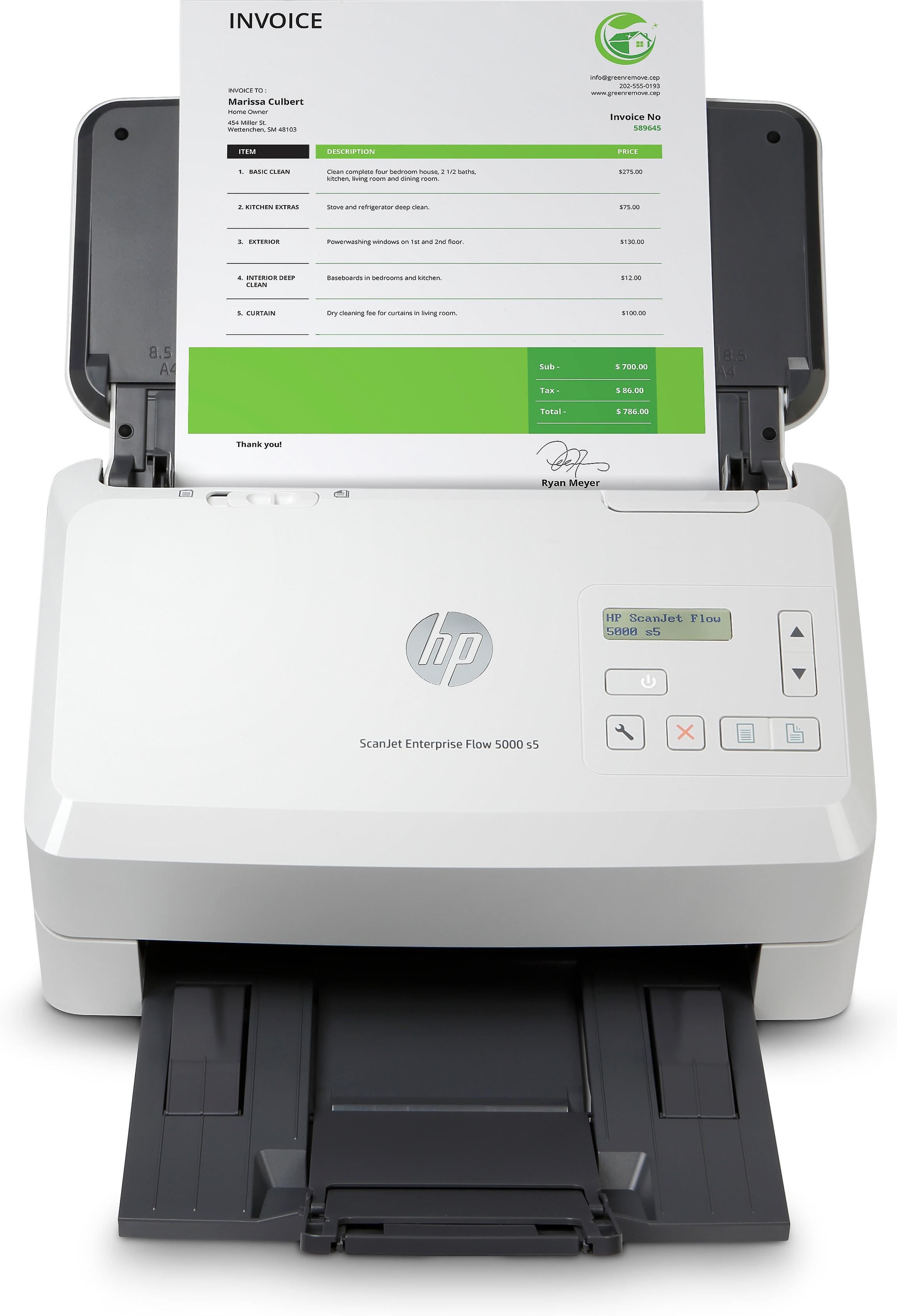 Hp Scanjet Enterprise Flow 5000 S5 - Document Scanner - Desktop - Usb 3.0