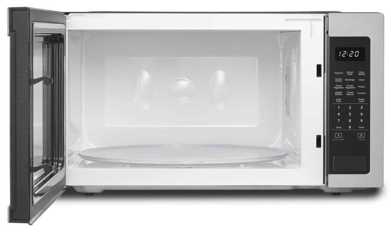 Whirlpool 2.2 Cu. Ft. Fingerprint Resistant Stainless Steel Countertop Microwave