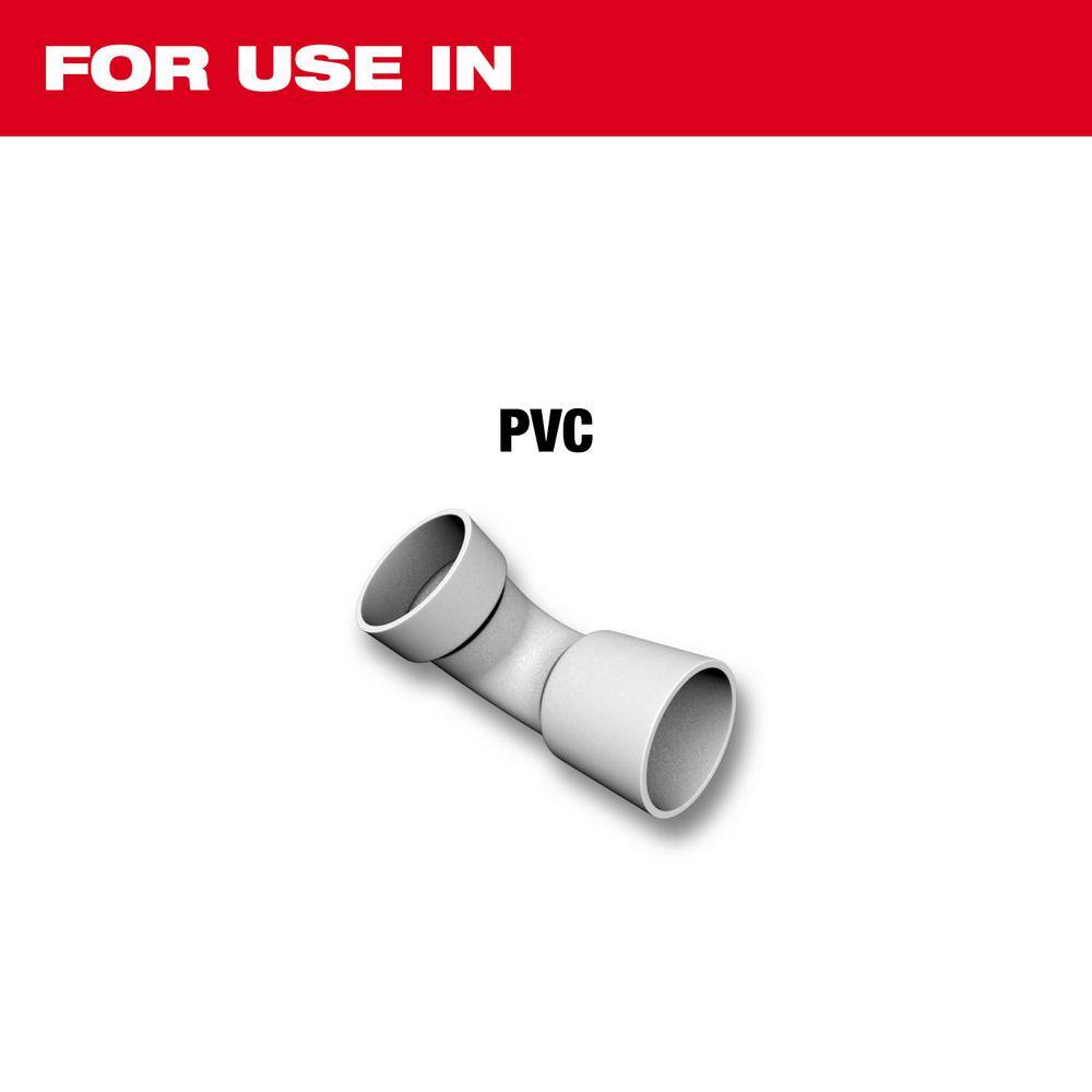 MW 12 in. PVC and ABS Pipe Saw with 1 in. Pex and Tubing Cutter (2-Piece) 48-22-0212-48-22-4204