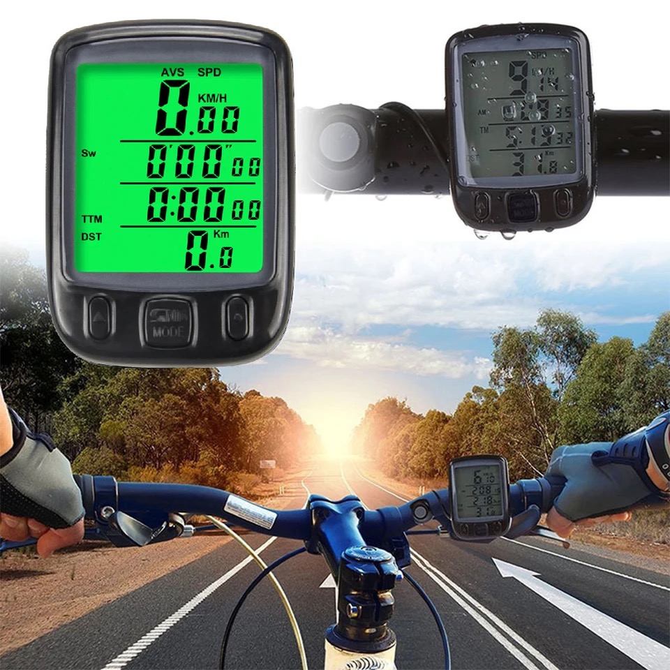 Smart Large Screen Bicycle Odometer Bike Navigation Cycling Computer Wireless Digital GPS Bicycle speedometer