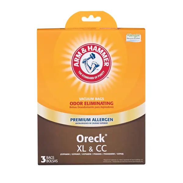 Arm and Hammer 3-Pack Oreck XL Premium Bags