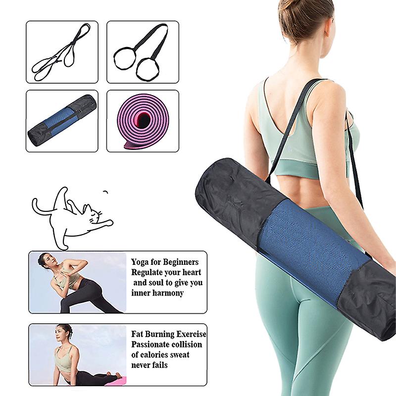 6mm Tpe Yoga Mats Anti-slip Sport Fitness Mat Blanket For Exercise Yoga Pilates Gymnastics Mat Fitness Equipment Free Mesh Bag