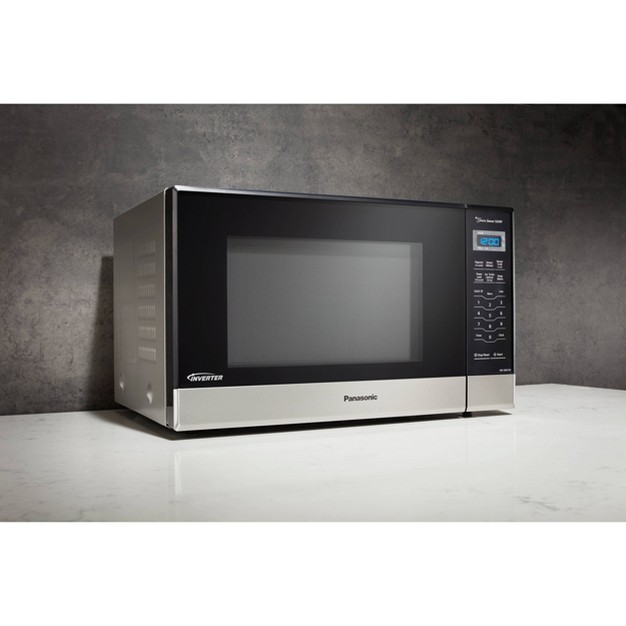 Panasonic 1 2 Inverter Microwave Stainless Steel Nn sn67hs