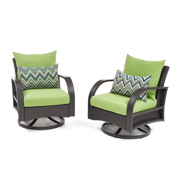 Barcelo 7 Piece Sunbrella Outdoor Patio Motion Club Seating Set