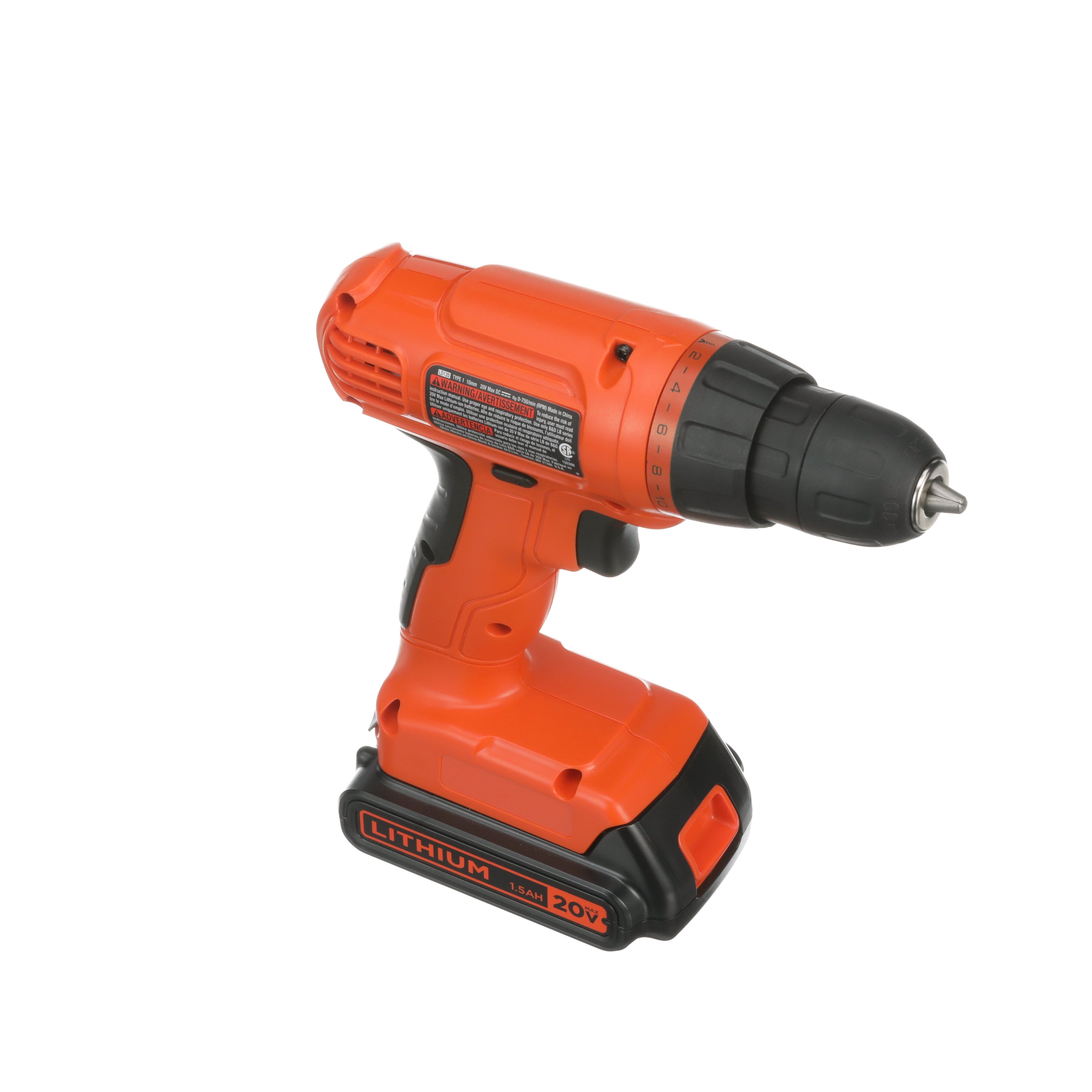 20V MAX* POWERCONNECT™ Cordless Drill Kit + 100 pc. Kit