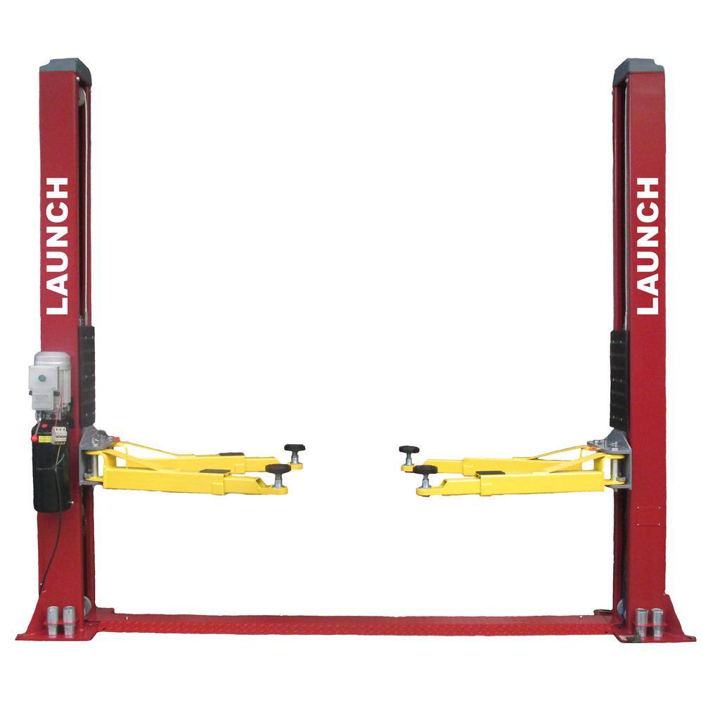 2-Post Car Lift Floor Plate 9000 lbs. Capacity Symmetric in Red TLT240SB-R