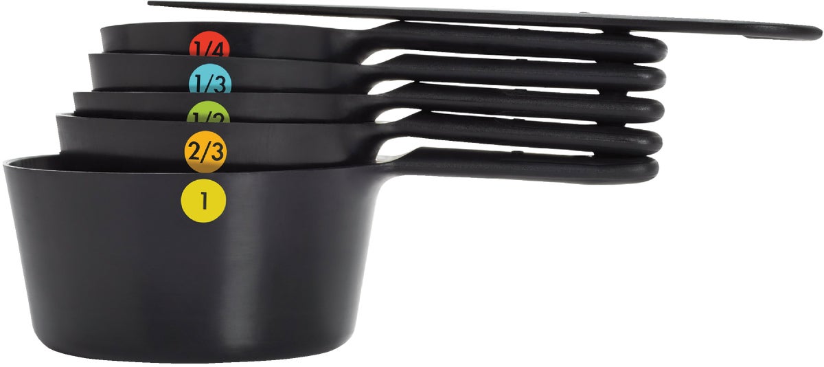 OXO Good Grips Plastic Measuring Cup Set Black