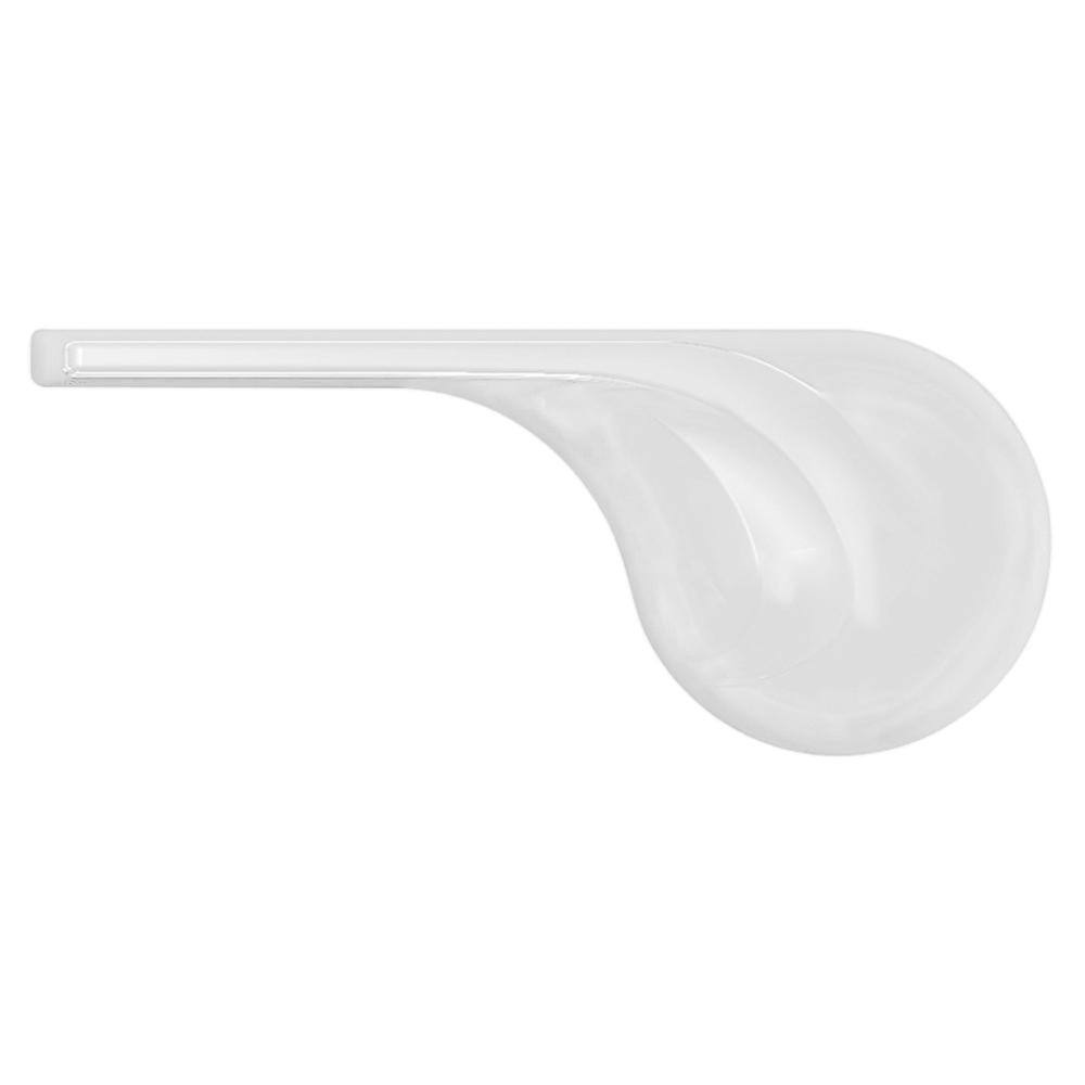 Korky StrongARM Universal Toilet Flush Handle Wave Style in White 6062BP