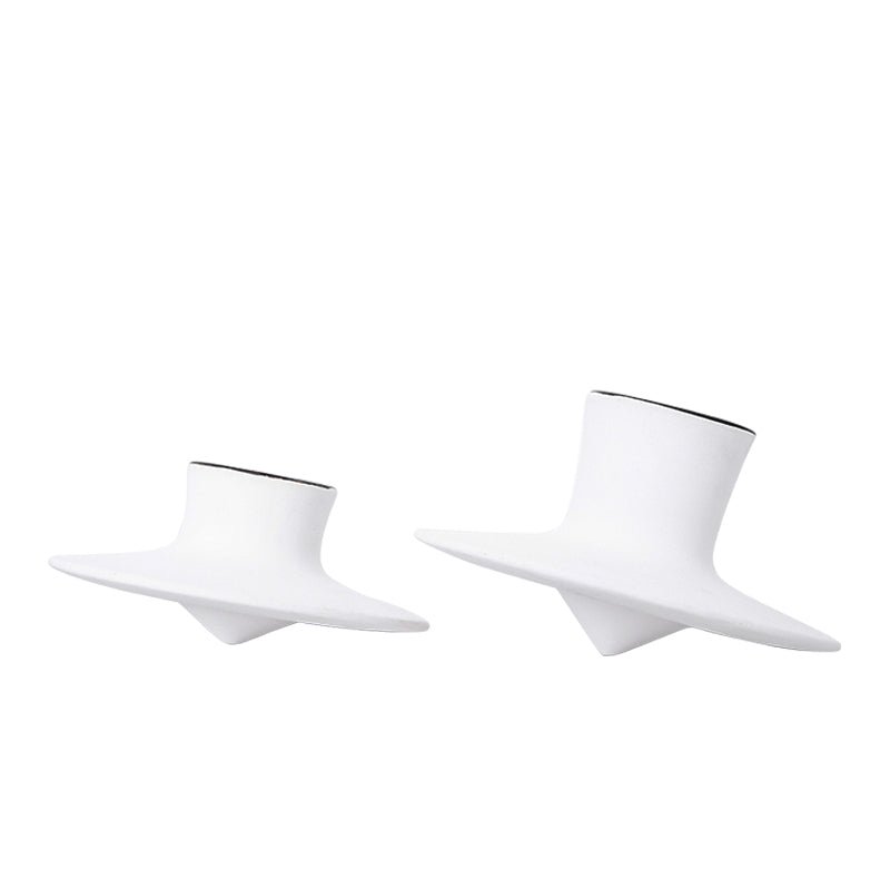 White Gyro Ceramic Decoration-A Fa-D2136A