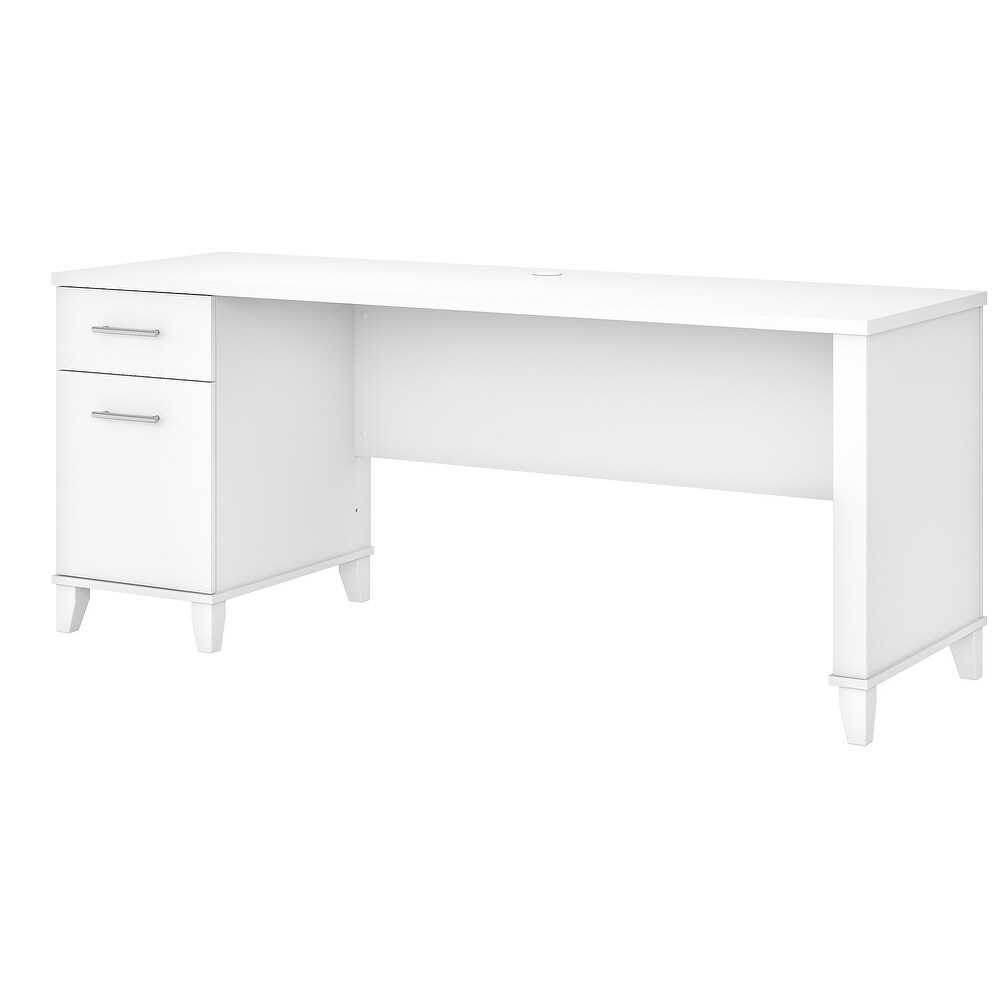 Bush Furniture Somerset 72 inch Office Desk with Drawers