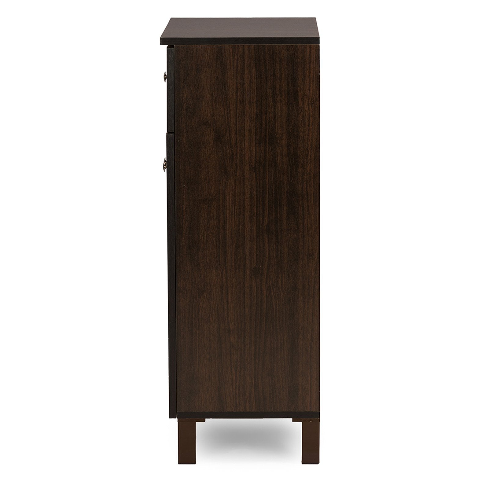 Baxton Studio Felda 2 Door Shoe Cabinet