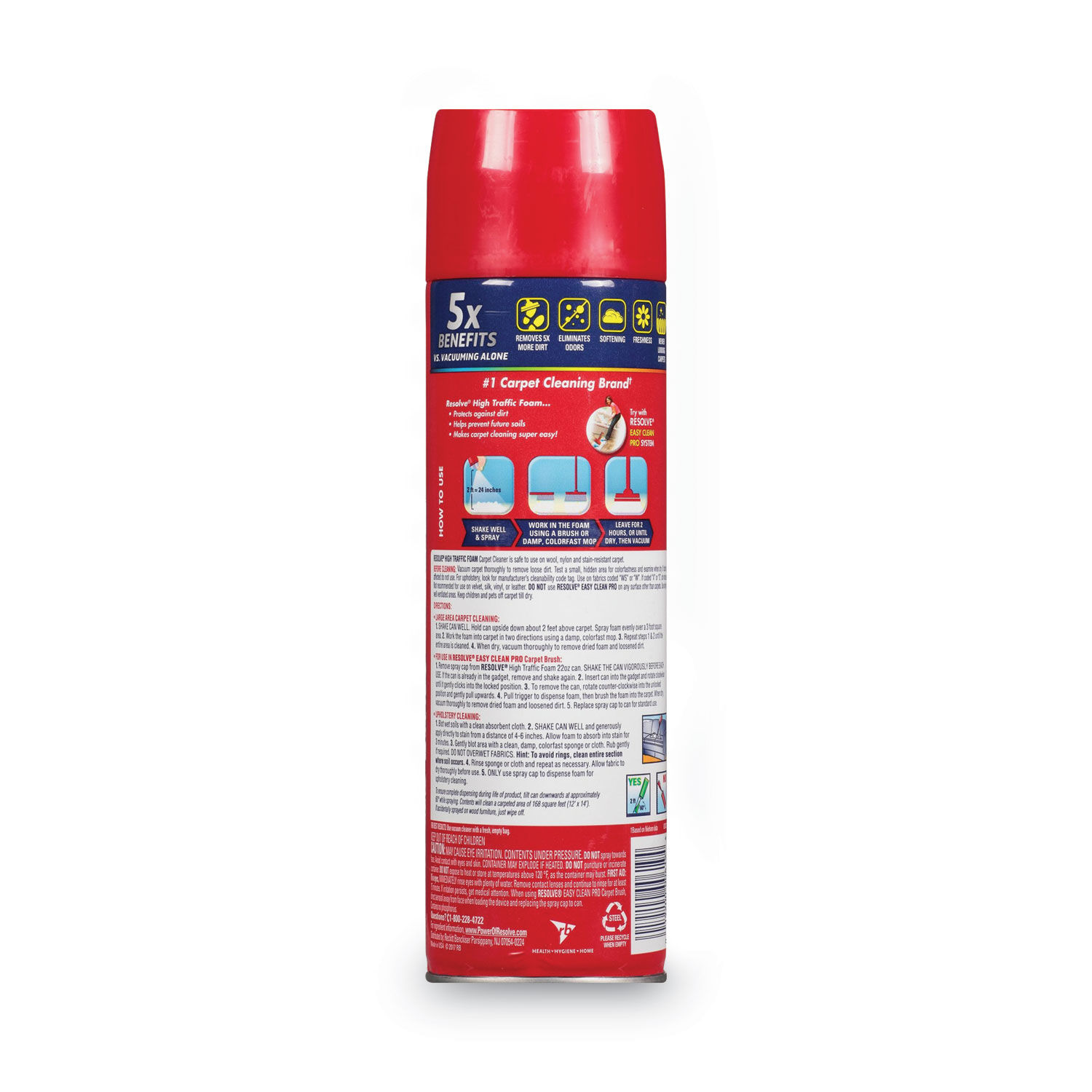 Foam Carpet Cleaner by RESOLVEandreg; RAC00706