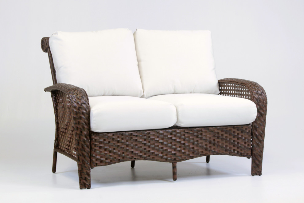 Martinique Loveseat   Tropical   Outdoor Loveseats   by South Sea Outdoor Living  Houzz