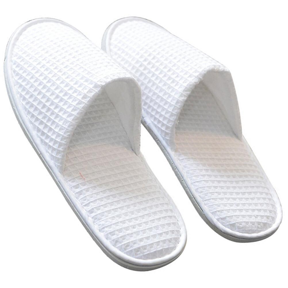 4 Pairs Disposable Slippers Hotel Cotton Slippers Wedding Slippers Spa Slippers