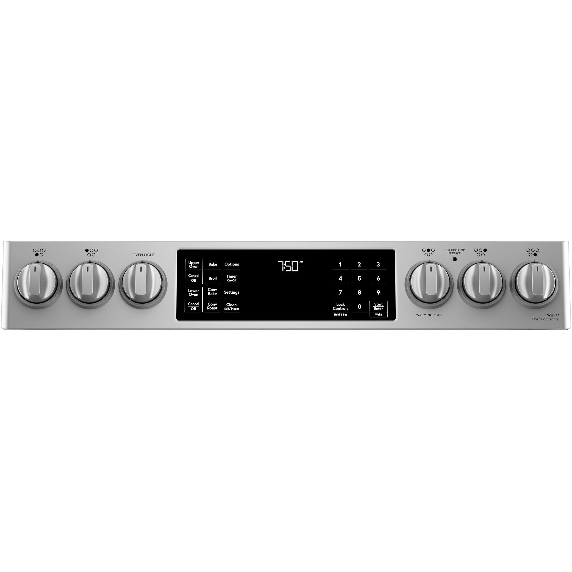 Café 30-inch Slide-in Electric Range with Convection CES750P2MS1