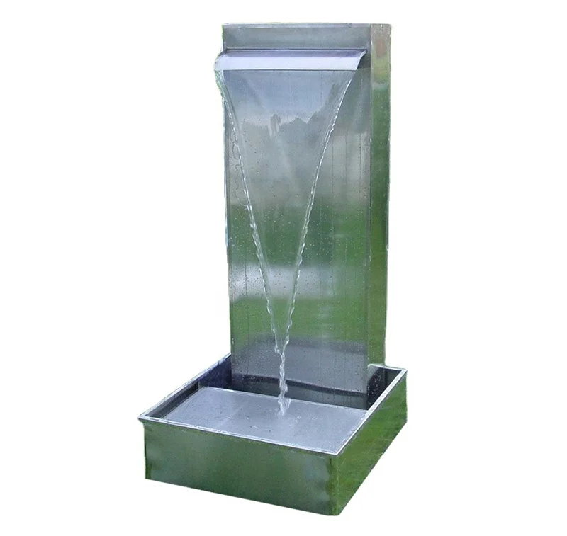 Customized stainless steel water curtain rain curtain water gallery water feature for indoor and outdoor decoration