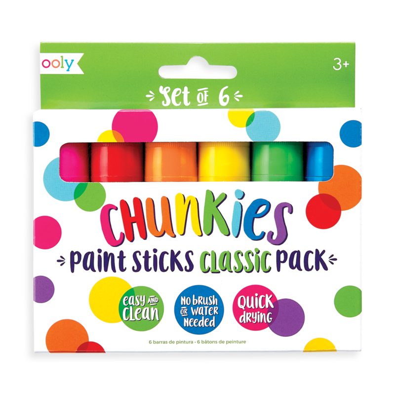 Chunkies Paint Sticks - Set of 6 by OOLY