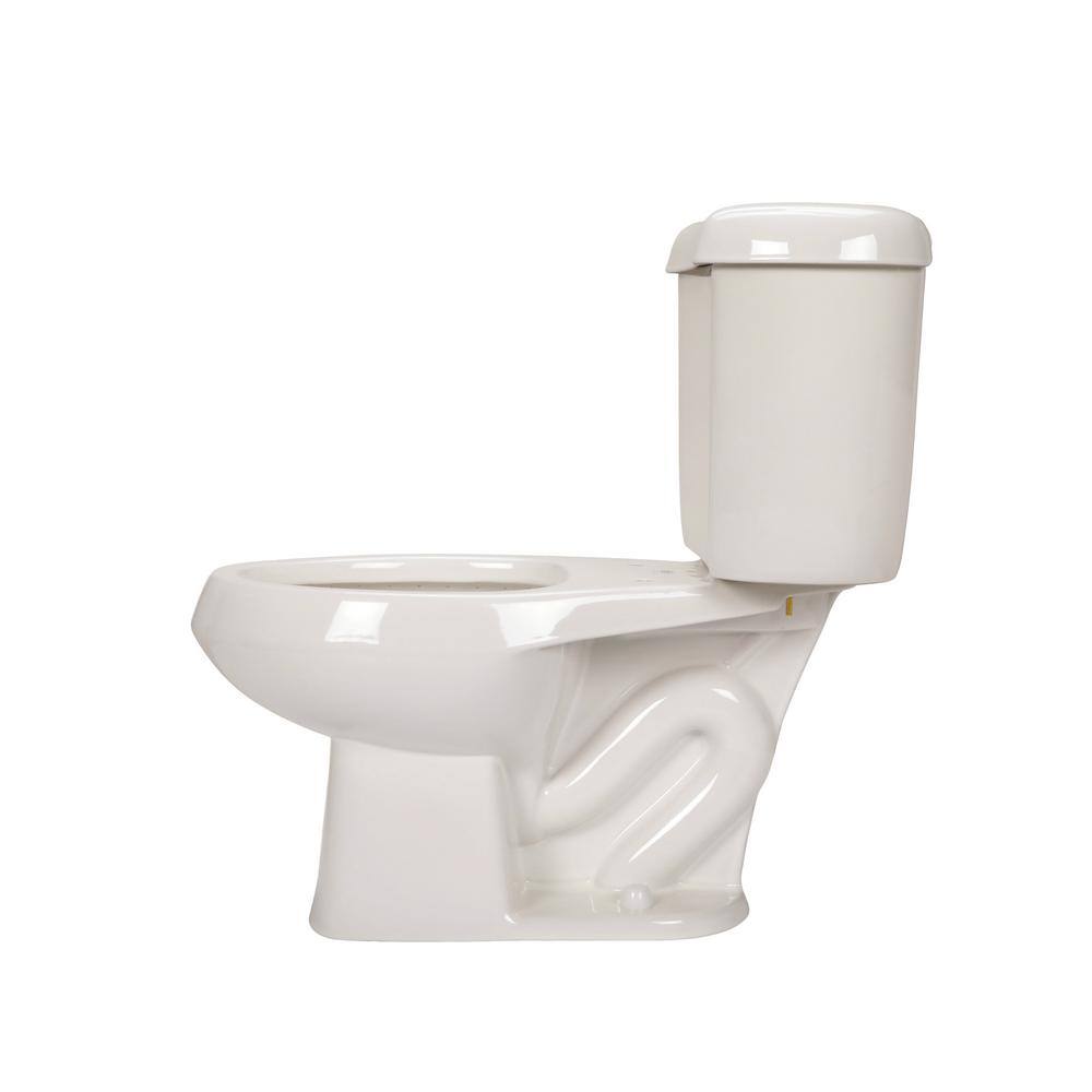 Zurn 2-Piece 1.6 GPF Single Flush Elongated Pressure Assist Toilet in White Z5570