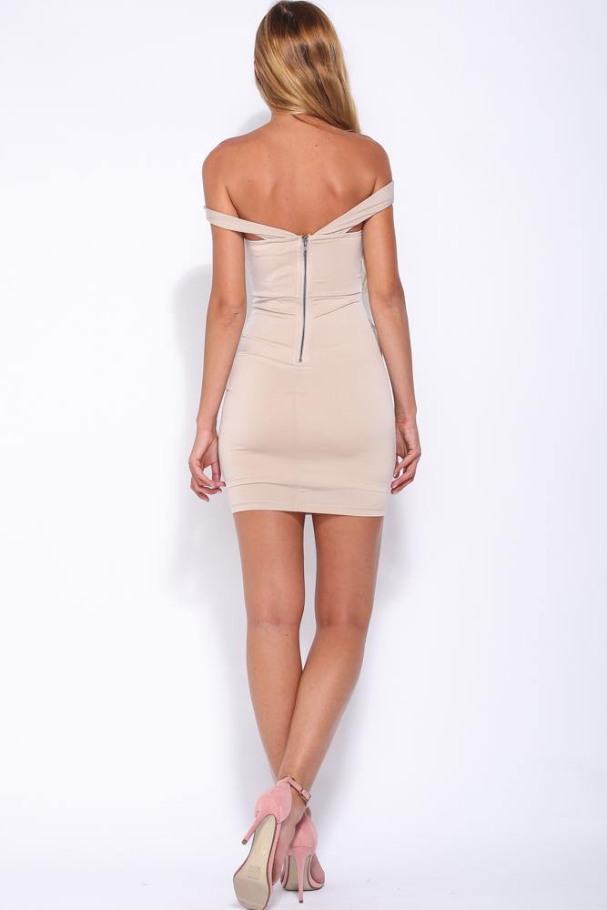 Kimmy Dress Beige