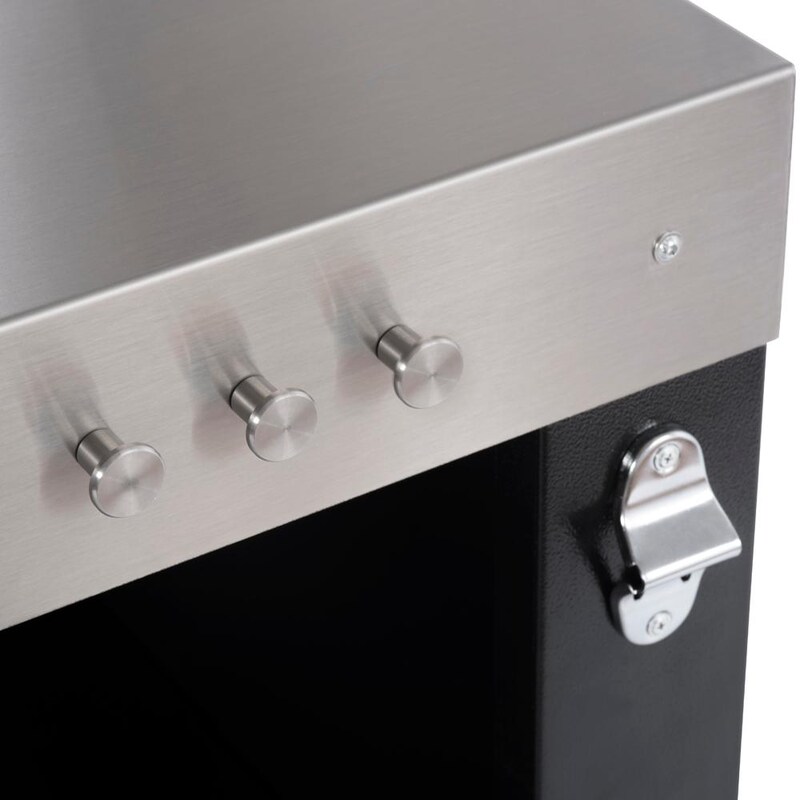 Alfa 63-Inch Stainless Steel Multi-Functional Base and Prep Station