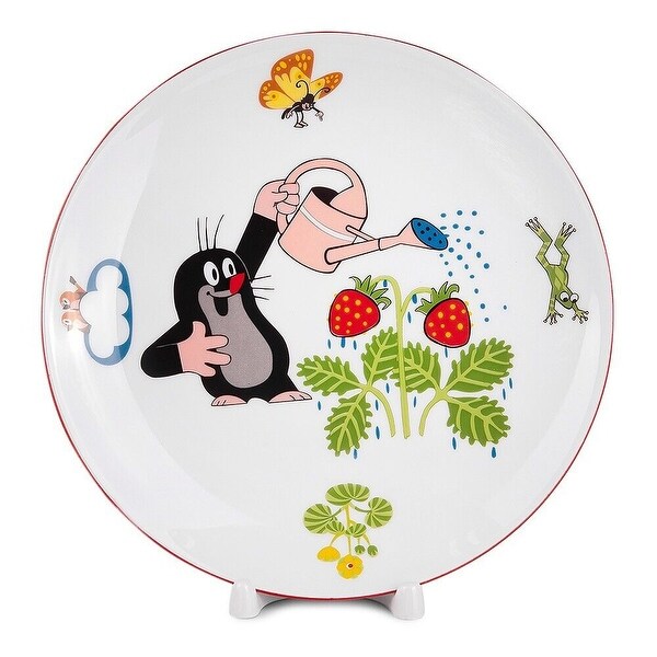 3Piece Krtek Mole Cartoon Dinnerware Set