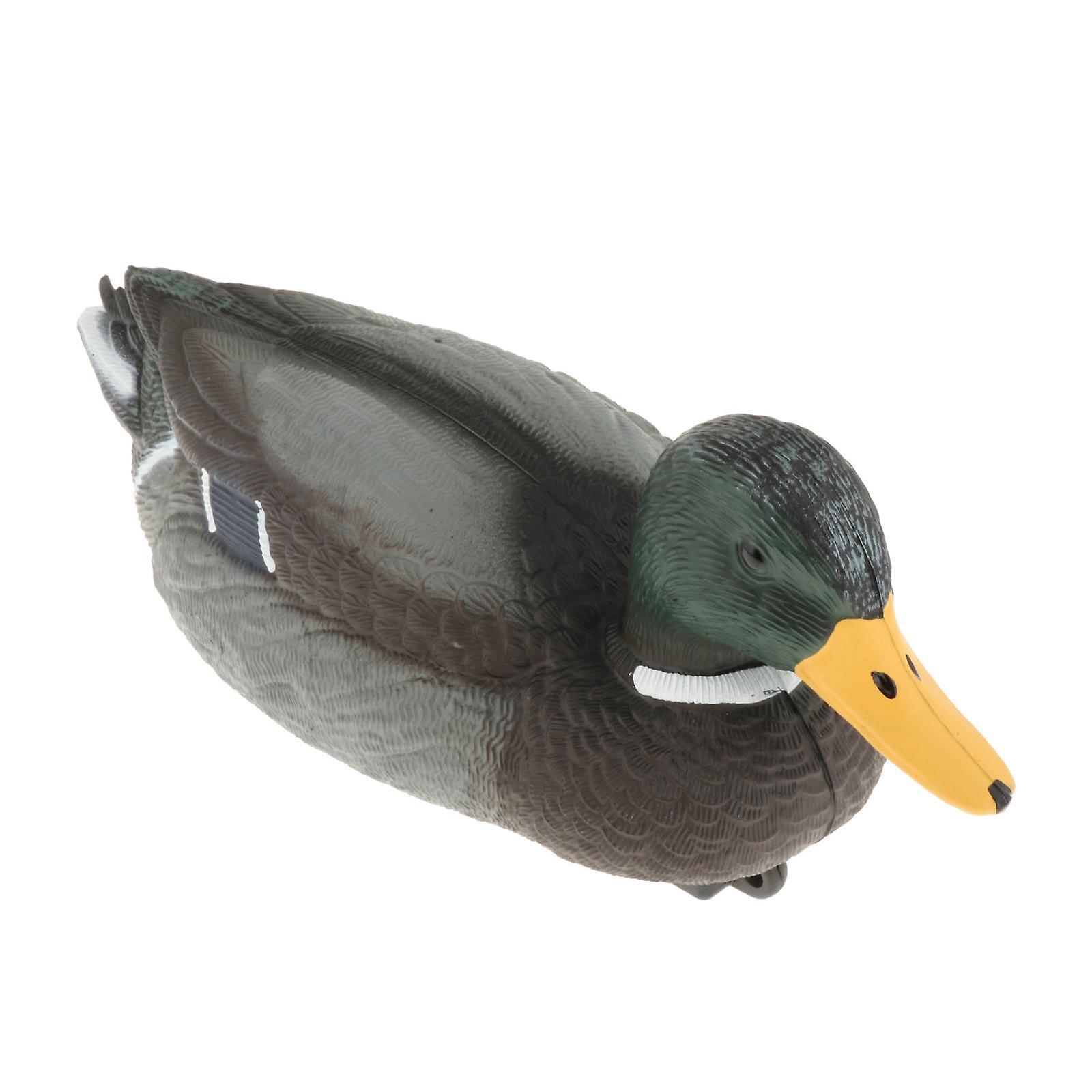 Floating Duck Decoy 3d Ornament Simulation Hunting Duck For Garden Green