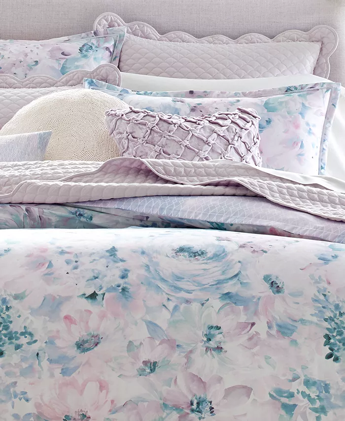 Hotel Collection CLOSEOUT! Primavera Floral Duvet Cover， King，