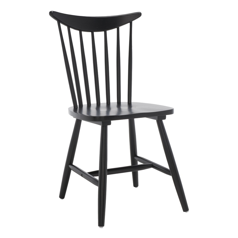 SAFAVIEH Jodan Farmhouse Spindle Dining Chair (Set of 2)   21 in. W x 19 in. D x 34 in. H