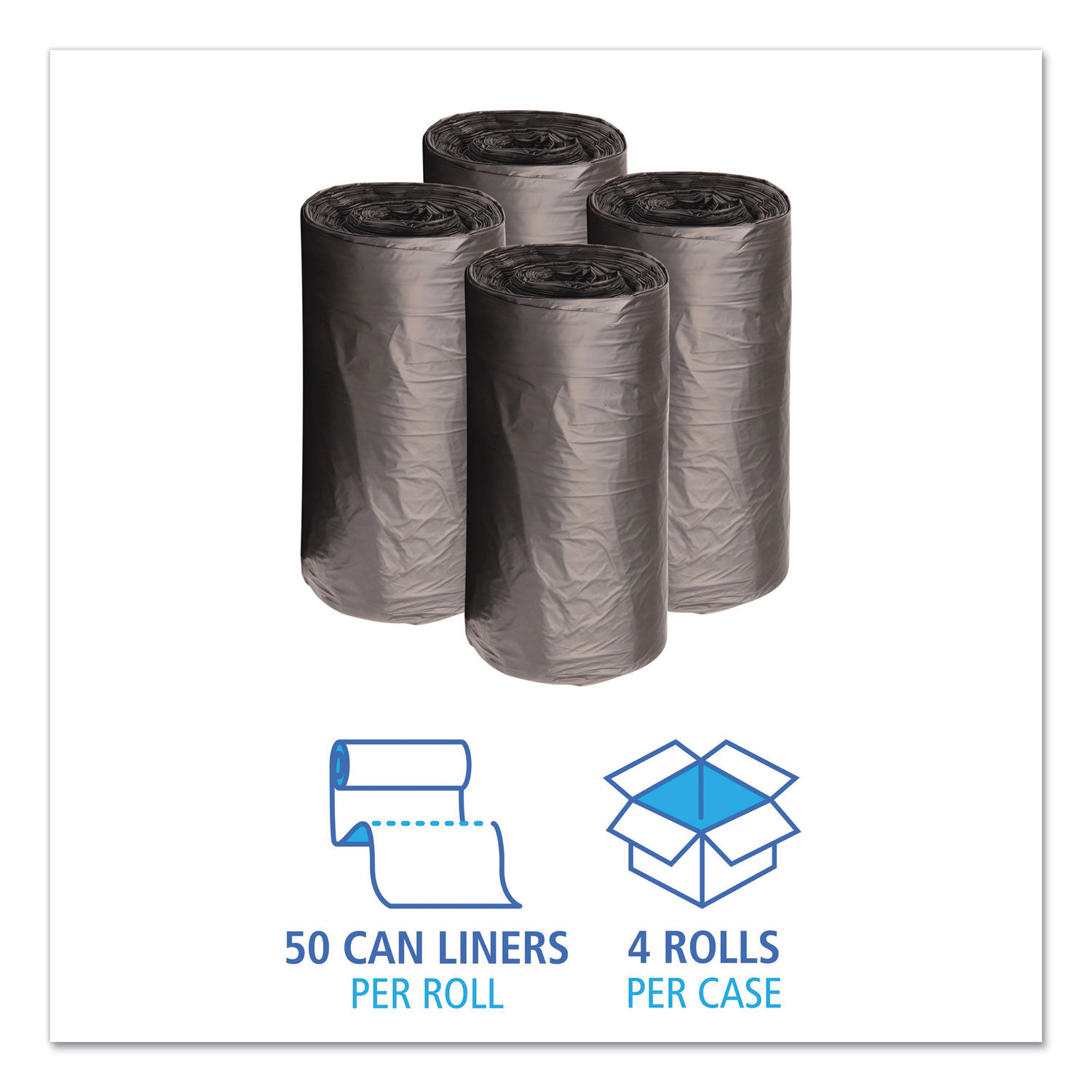 Low-Density Waste Can Liners by Boardwalkandreg; BWK2423L