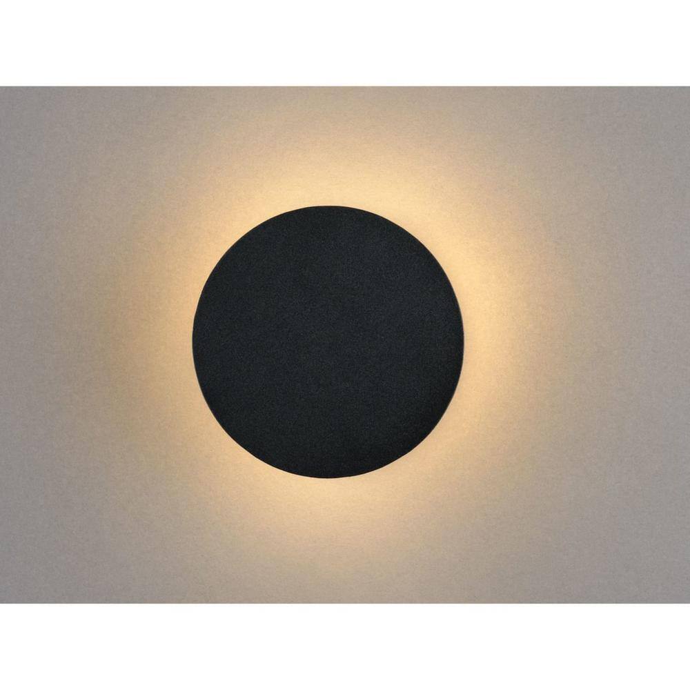 Progress Lighting Z-2025 LED Collection 1-Light Textured Black Frosted Glass LED Modern Wall Light P560260-031-30