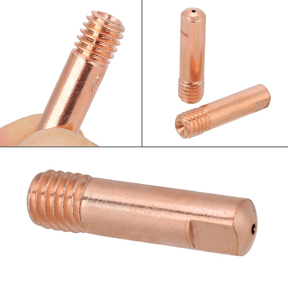 20pcs Copper Contact Tip For 15ak Mig/mag Welding Torch Consumables (1.0mm)