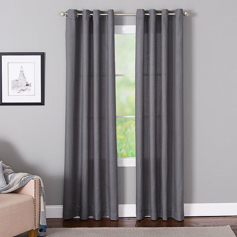 Corona Curtain 1-panel Dalton Grommet Top Window Curtain