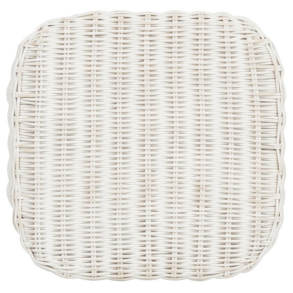 SAFAVIEH 30-inch Percy Wicker White Distress Counter Stool - 18.9