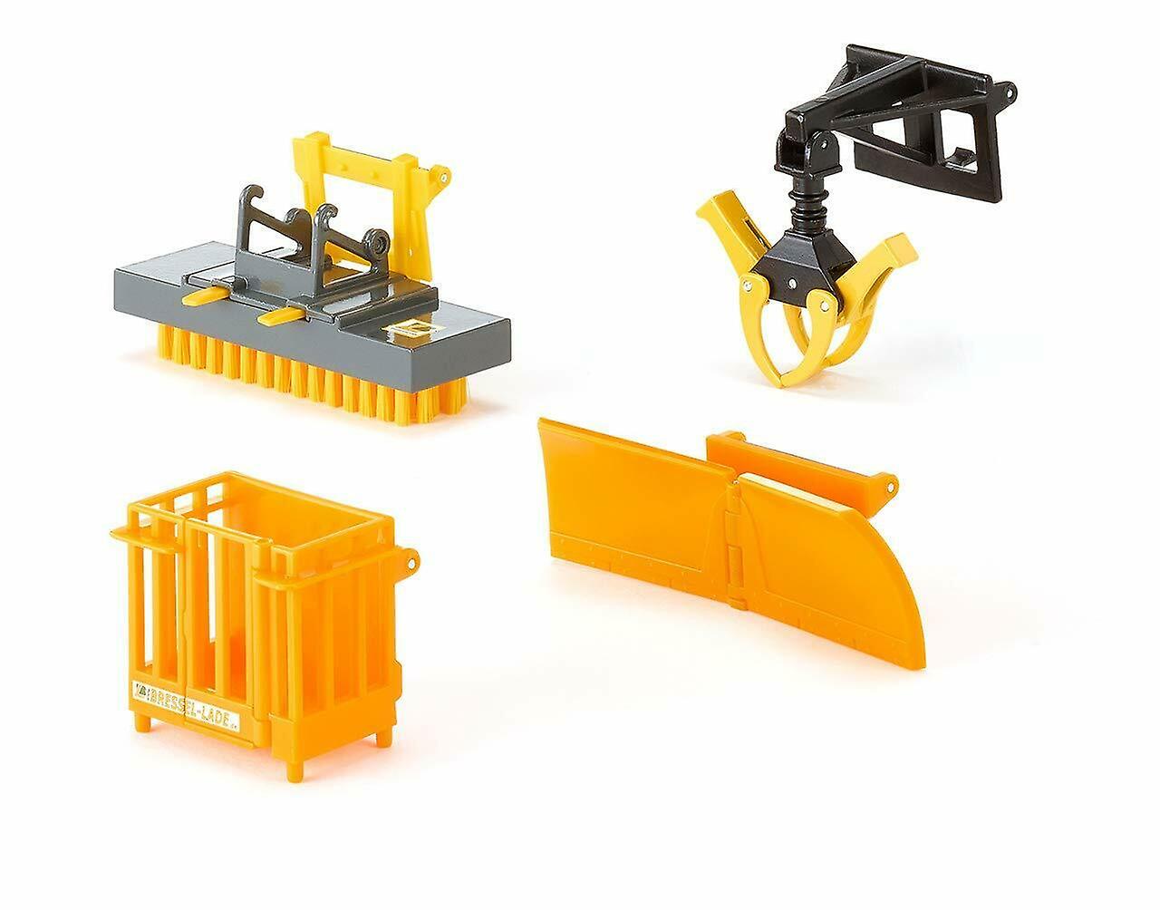 Siku front loader accessories set diecast 1:32 set