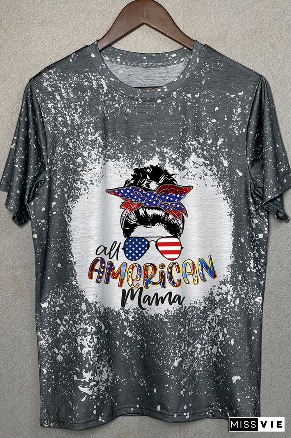 All American Mama Graphic Tee Wholesale