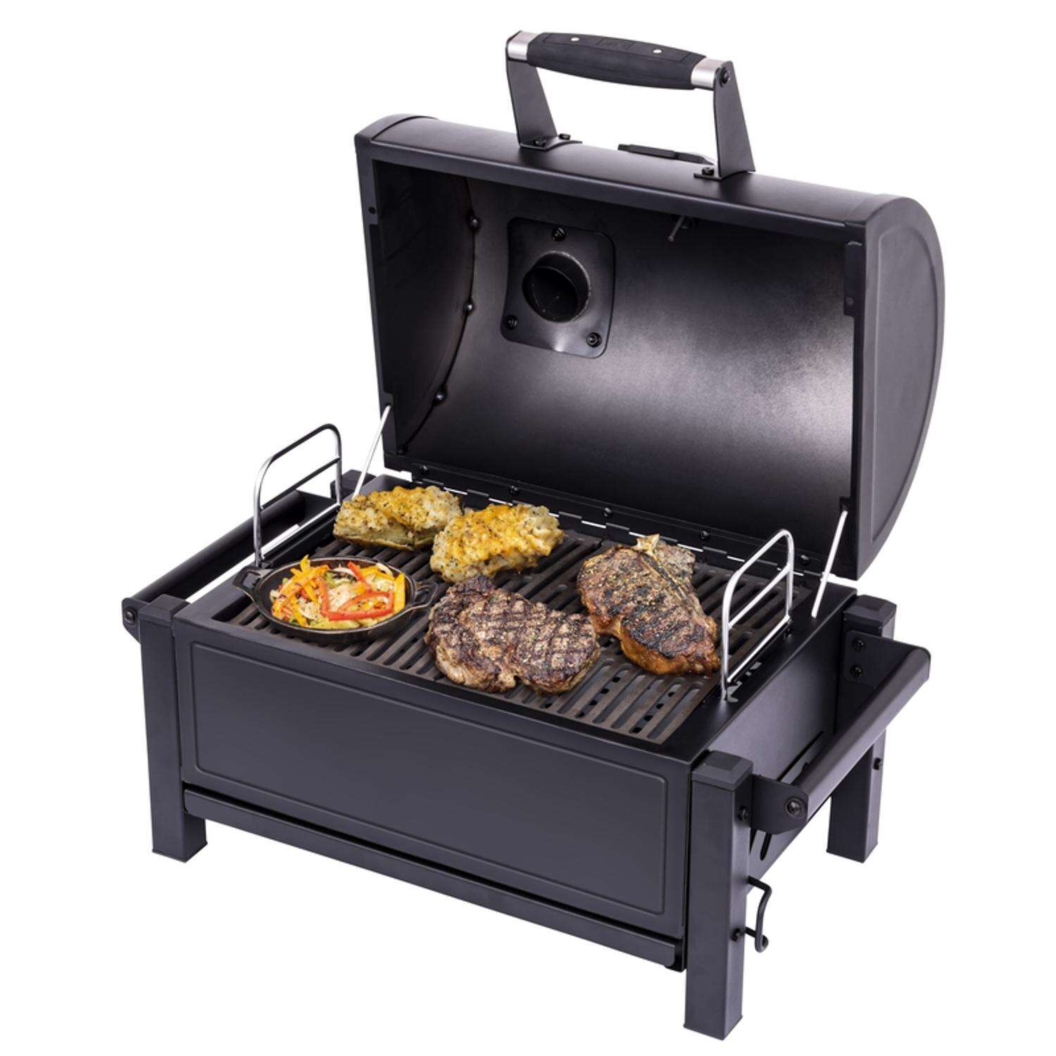 Oklahoma Joes 17 in. Rambler Charcoal Grill Black